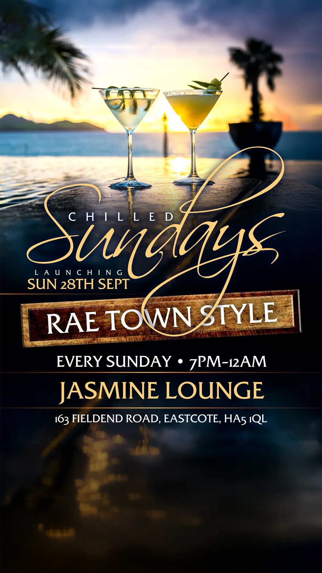 Chilled Sundays flyer