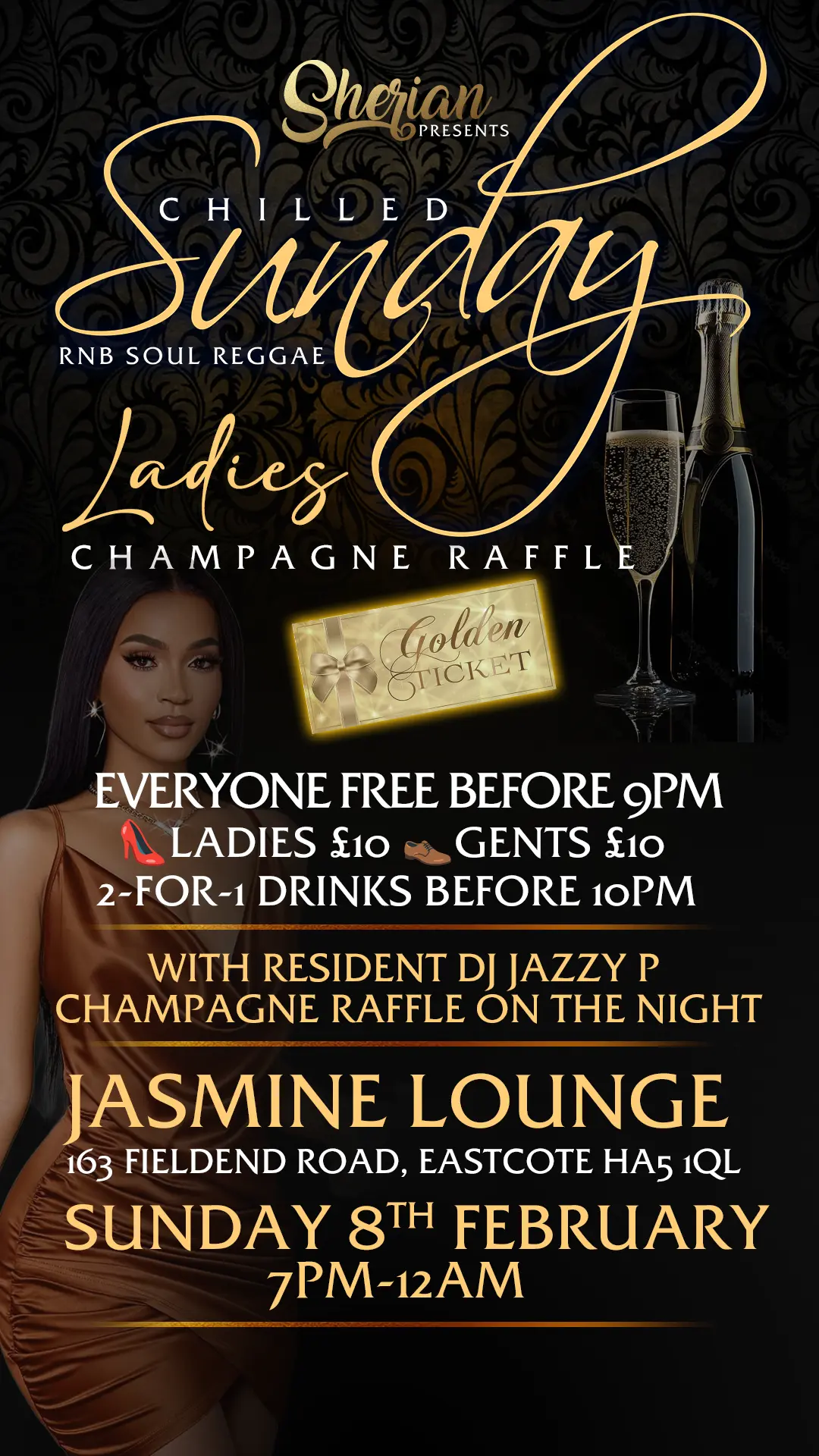 Ladies Champagne Raffle 8th Feb 2026